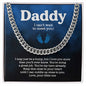 Can't Wait to Meet You Daddy Cuban Link Chain
