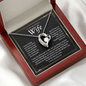 Cherish My Beautiful Wife, Forever Love Necklace