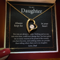 To My Daughter, Always Keep Me in Your Heart