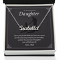 My Precious Daughter, Custom Name Necklace
