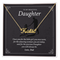 My Precious Daughter, Custom Name Necklace