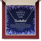 Daddy's Little Girl Custom Name Necklace