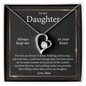 To My Daughter, Always Keep Me in Your Heart
